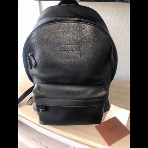 Like new coach leather backpack